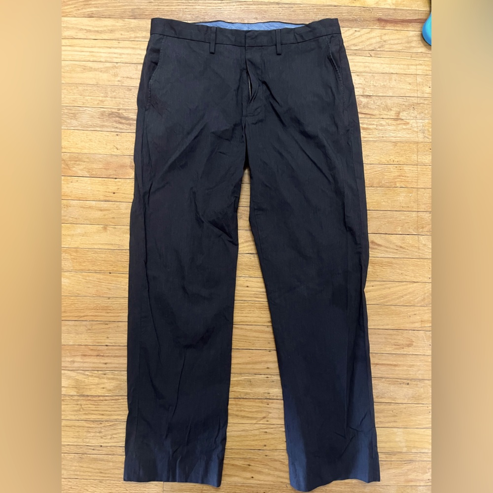 J. Crew Classic Fit Charcoal corded cotton pants 32x30